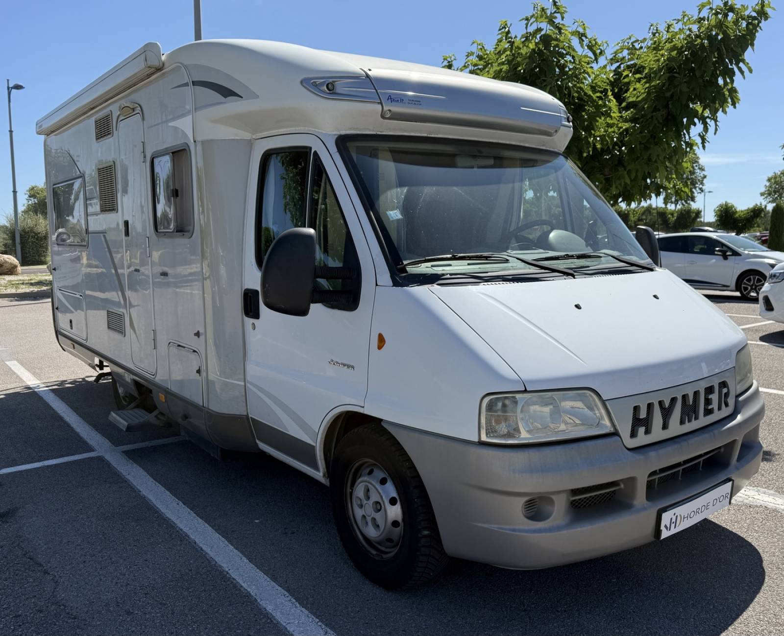 Profilé compact HYMER TRAMP 655 - CITROEN 2.8L 127CH - 4 CG 4 COUCHAGES - Tous les entretiens à jour - Véhicule en très bon état général - Equipement complet - Prêt à partir