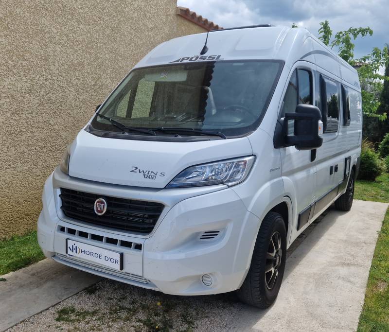 Fourgon 5.99m POSSL 2 WIN S PLUS - Première main - Boite automatique FIAT DUCATO 9G - Etat proche du neuf