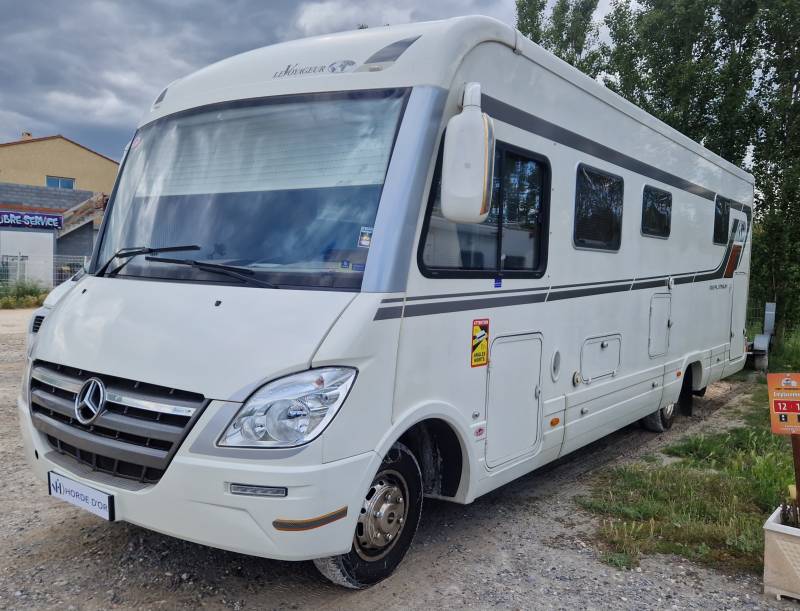 Intégral Le Voyageur RX 10 PLATINIUM - Première main - Mercedes 190CH - Boite auto - Excellent état et suréquipé - Poids lourd