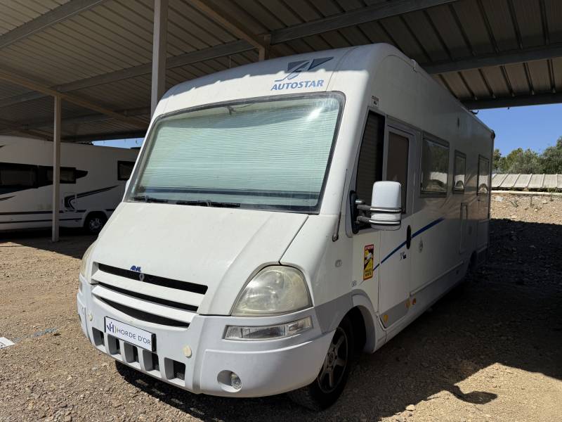 Intégral Autostar ARYAL 858 - Lit à la française - Moteur RENAULT à chaine 3.0L - Lit à la française - Très bon état - Equipement complet